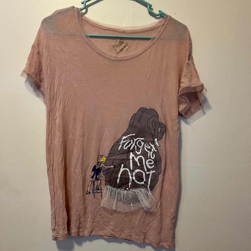 Pink Graphic T-Shirt